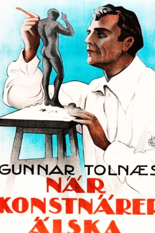 När konstnärer älska (1915) poster