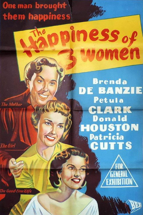 The Happiness of Three Women (1954) poster