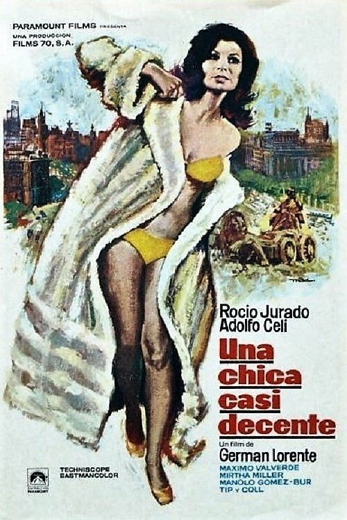 Una chica casi decente (1971) poster