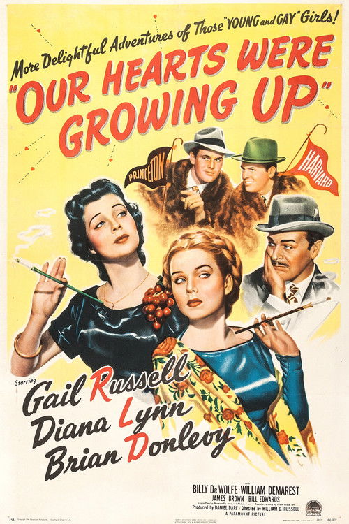 Our Hearts Were Growing Up (1946) poster