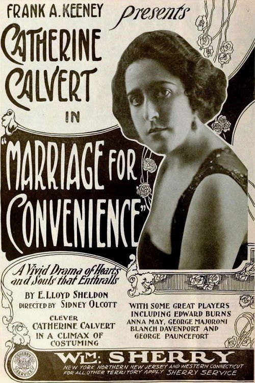 Marriage for Convenience (1919) poster