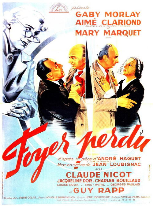 Foyer perdu (1952) poster