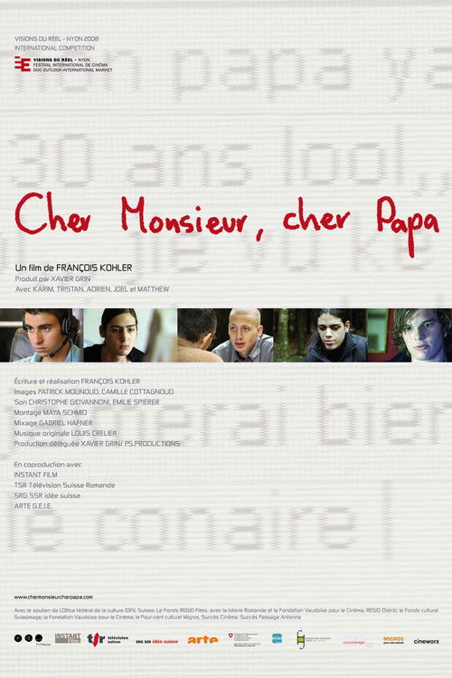 Cher Monsieur, cher papa (2008) poster