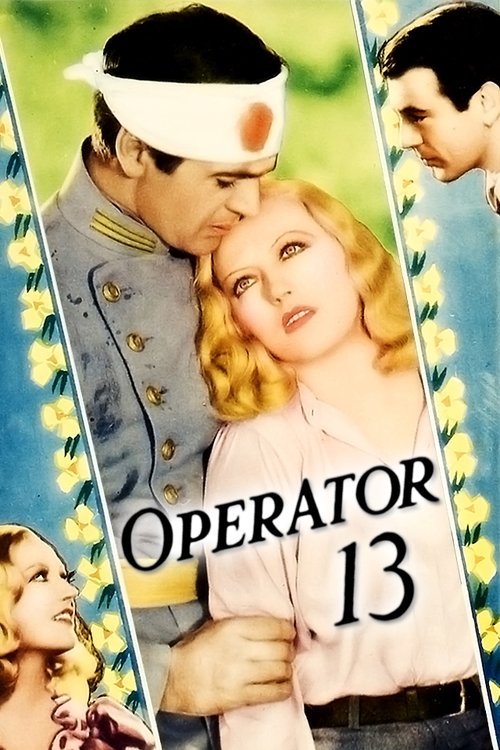 Operator 13 (1934) poster