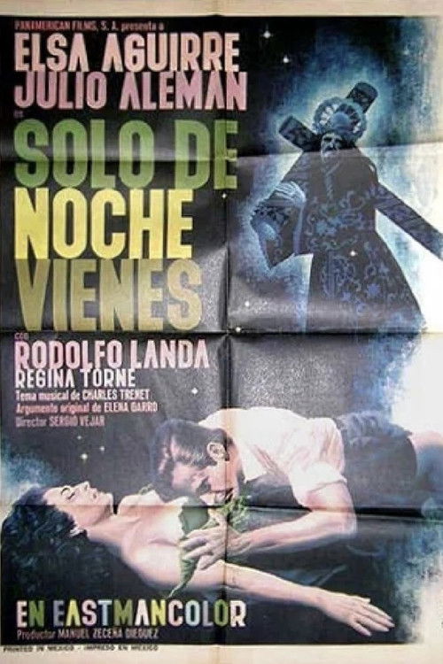 Sólo de noche vienes (1966) poster
