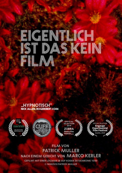 Actually, This Is Not a Film (2019) poster