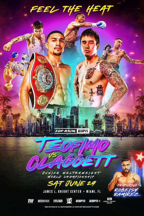Teofimo Lopez vs. Steve Claggett (2024) poster