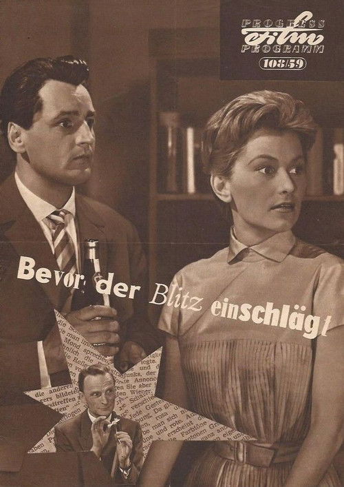 Bevor der Blitz einschlägt (1959) poster
