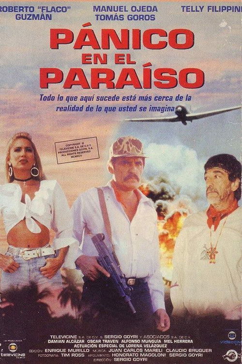 Pánico en el paraíso (1994) poster