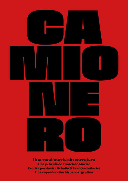 Camionero poster