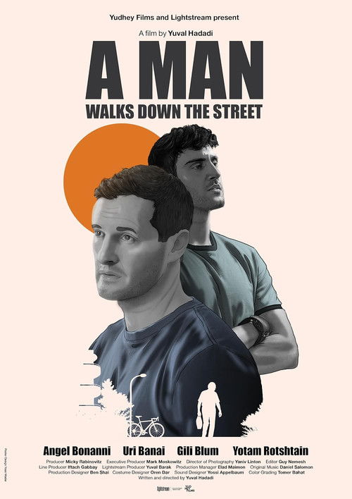 A Man Walks Down the Street (2025) poster