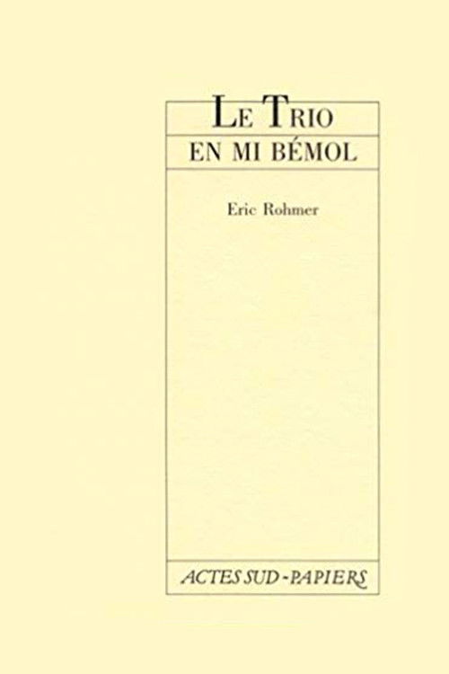 Le trio en mi bémol (1988) poster