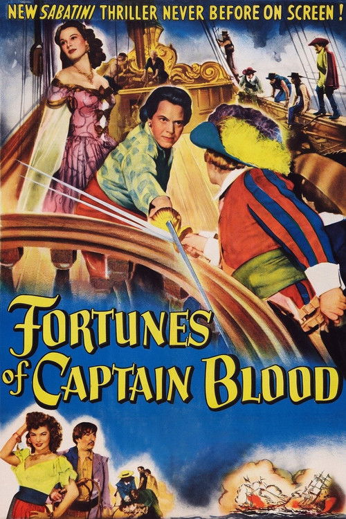Fortunes of Captain Blood (1950) poster