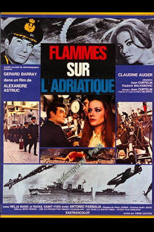 Flammes sur l'Adriatique (1968) poster