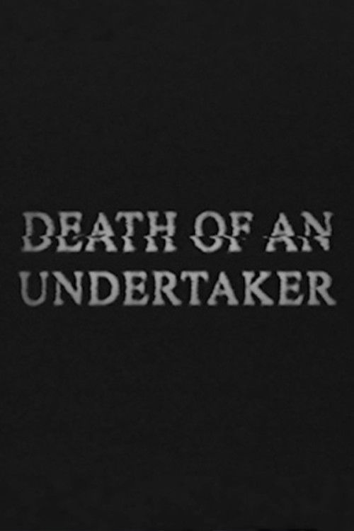 Death of an Undertaker (2025) poster