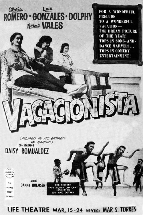 Vacacionista (1956) poster