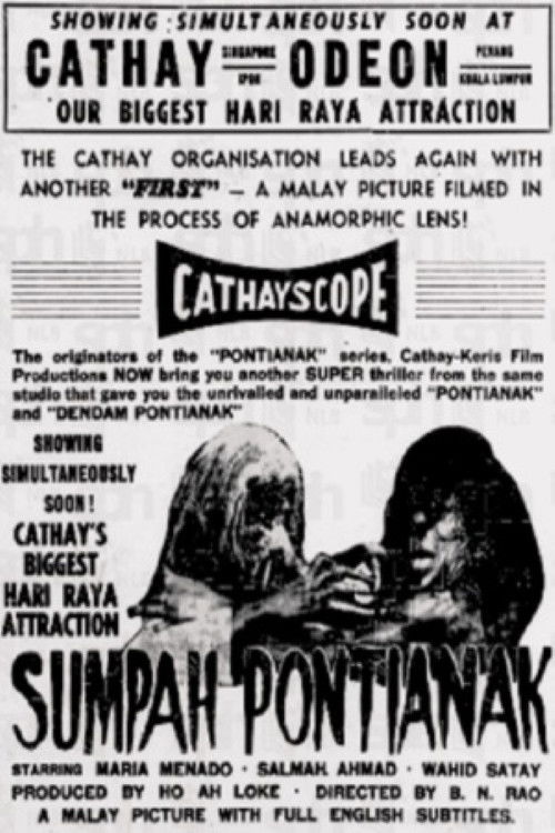 Sumpah Pontianak (1958) poster