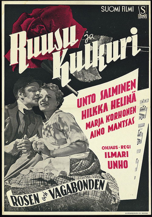 Ruusu ja kulkuri (1948) poster