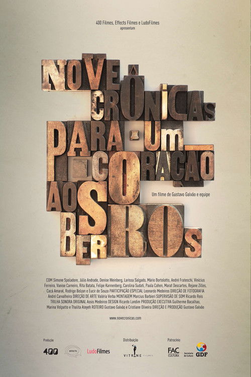 Nove Crônicas para um Coração aos Berros (2012) poster