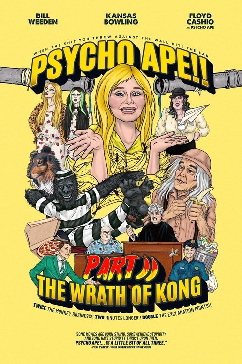 Psycho Ape!! Part II: The Wrath of Kong (2024) poster