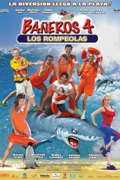 Bañeros 4: Los rompeolas (2014) poster