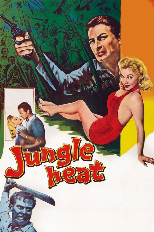 Jungle Heat (1957) poster