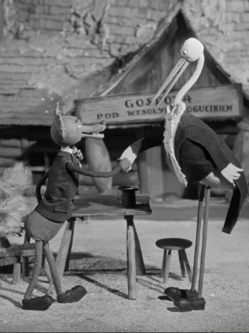 Lis i bocian (1951) poster