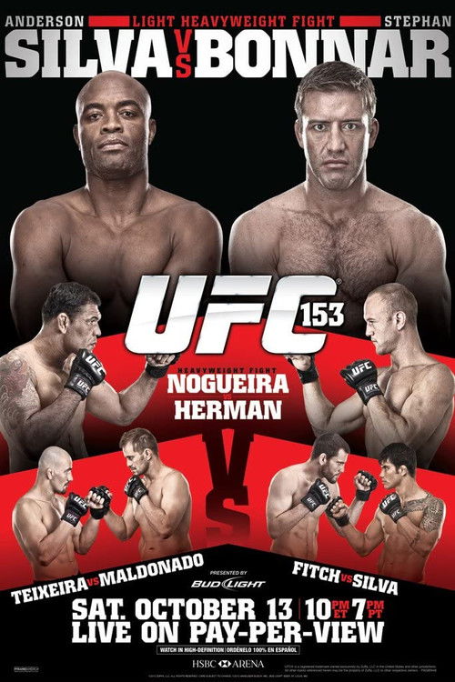 UFC 153: Silva vs. Bonnar (2012) poster