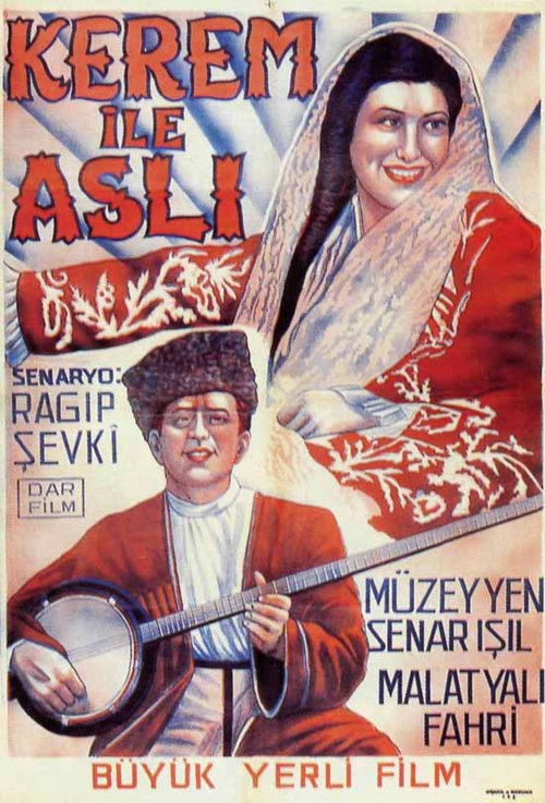 Kerem ile Aslı (1942) poster