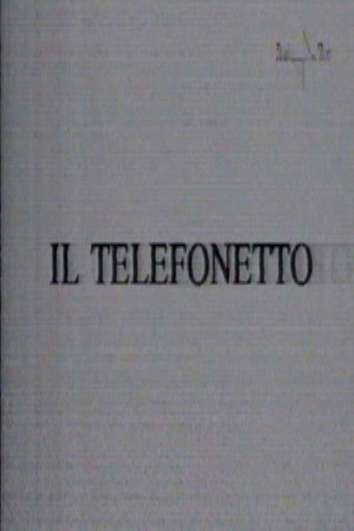 Il telefonetto (1995) poster