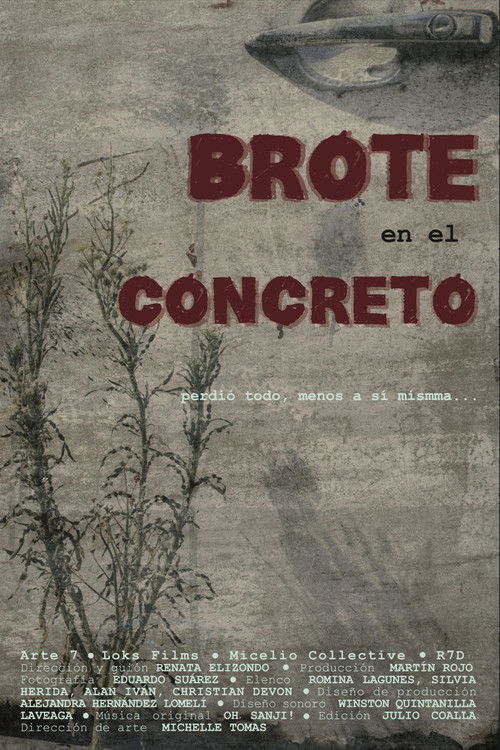 Brote en el concreto poster