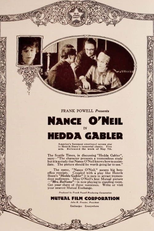 Hedda Gabler (1917) poster