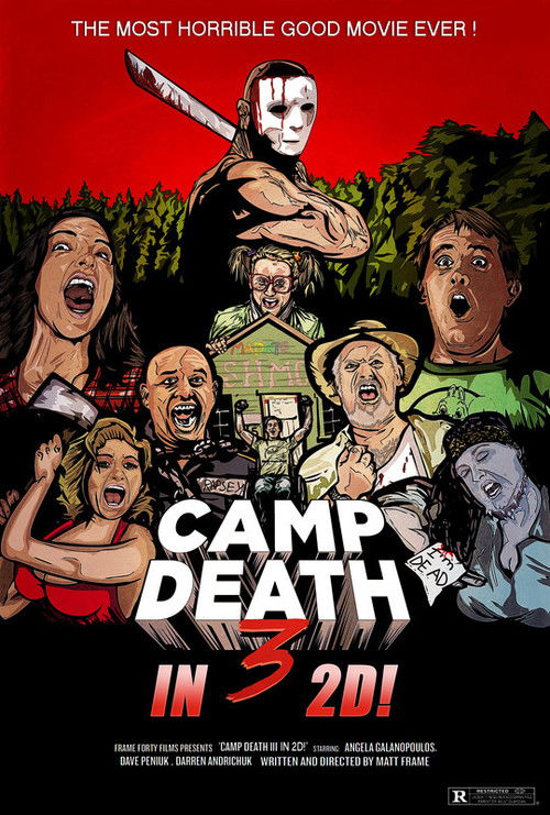 Camp Death III in 2D! (2018) poster