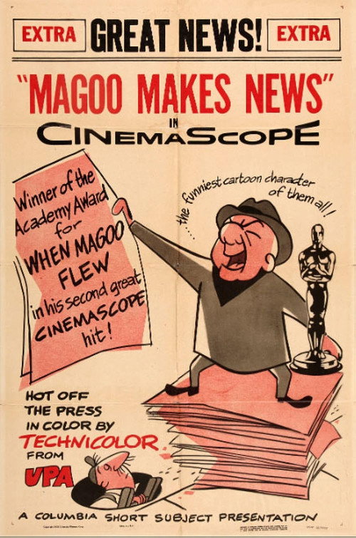 Magoo Makes News (1955) poster