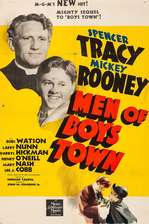 Men of Boys Town (1941) poster