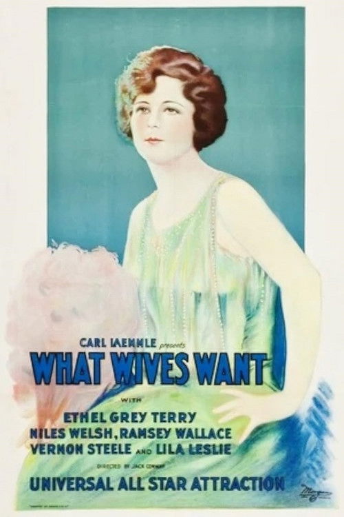 What Wives Want (1923) poster
