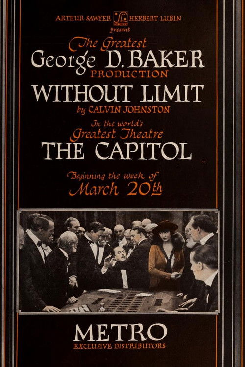 Without Limit (1921) poster