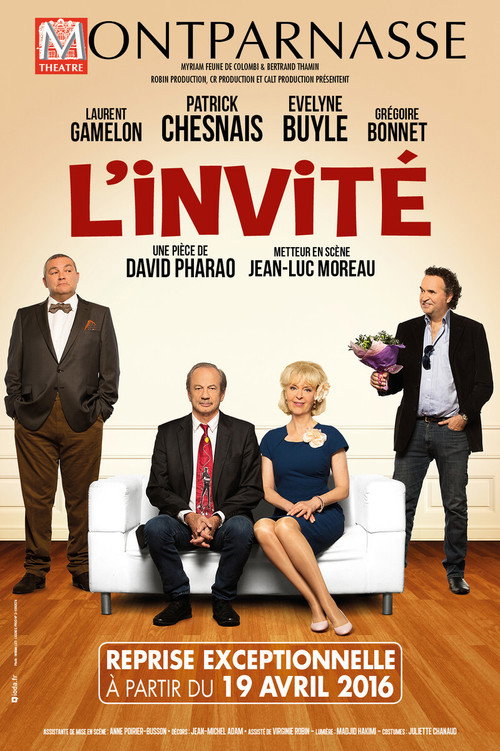 L'invité (2016) poster