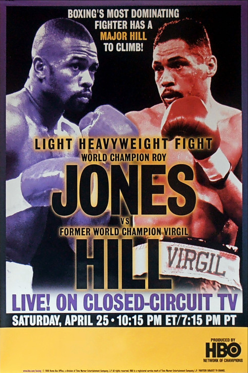 Roy Jones Jr. vs. Virgil Hill (1998) poster