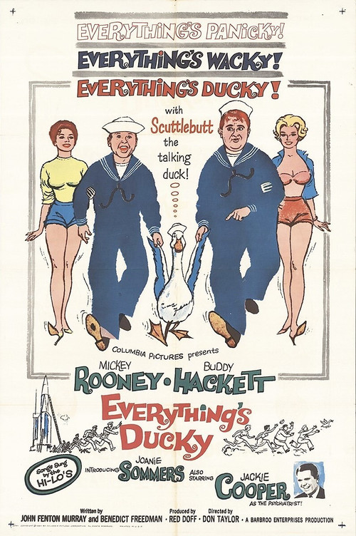 Everything's Ducky (1961) poster