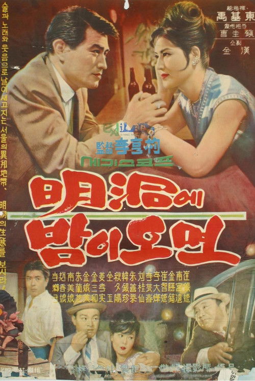 When Night Falls at Myeongdong (1964) poster