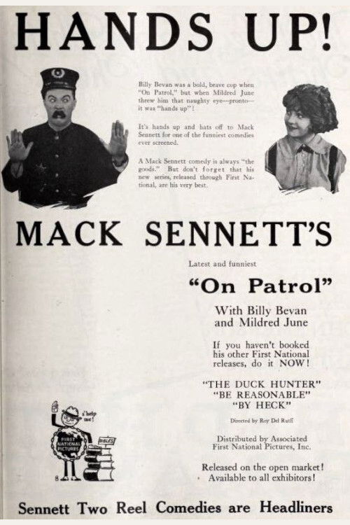 On Patrol (1922) poster