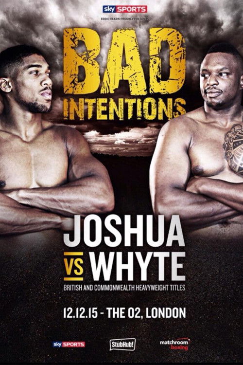 Anthony Joshua vs. Dillian Whyte (2015) poster