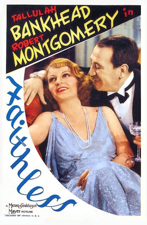 Faithless (1932) poster