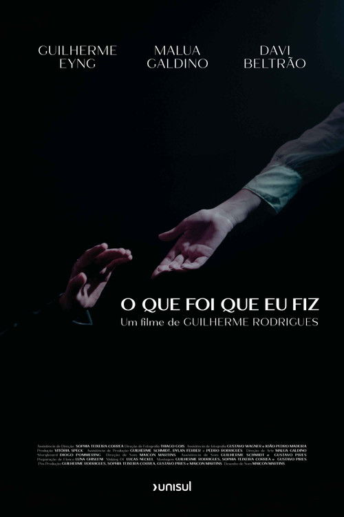 What did I do (2024) poster