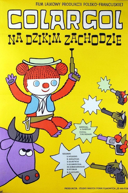 Colargol na Dzikim Zachodzie (1977) poster