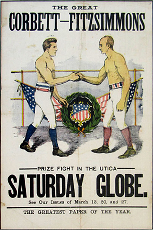 The Corbett-Fitzsimmons Fight (1897) poster