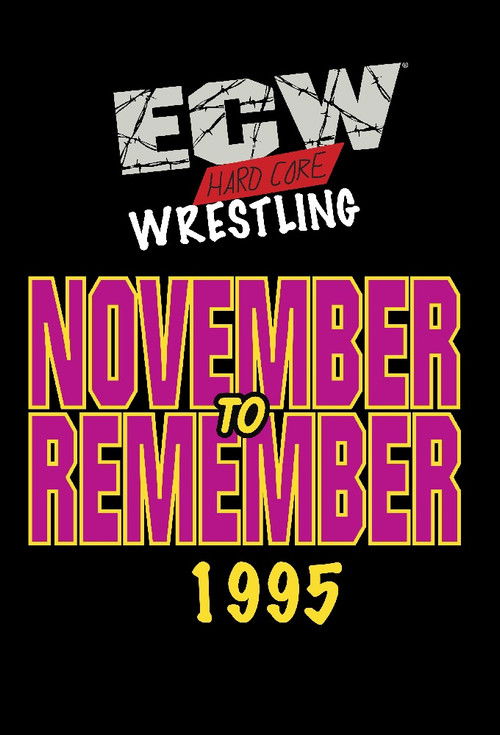 ECW November to Remember 1995 (1995) poster