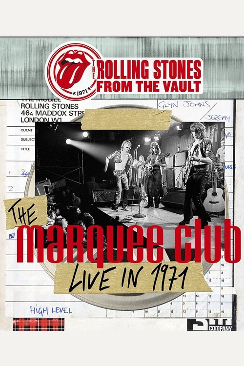 The Rolling Stones: From the Vault - The Marquee Club 1971 (2015) poster