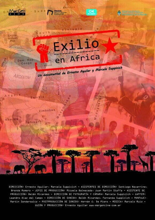 Exilio en África (2019) poster